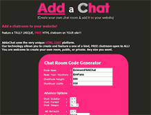 Tablet Screenshot of addachat.com